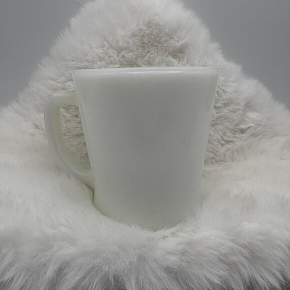 FireKing Anchor Hock Milk Glass Mug Bethune Saskatchewan Prairie Lily(SKU: 274MI - Picture 3 of 6